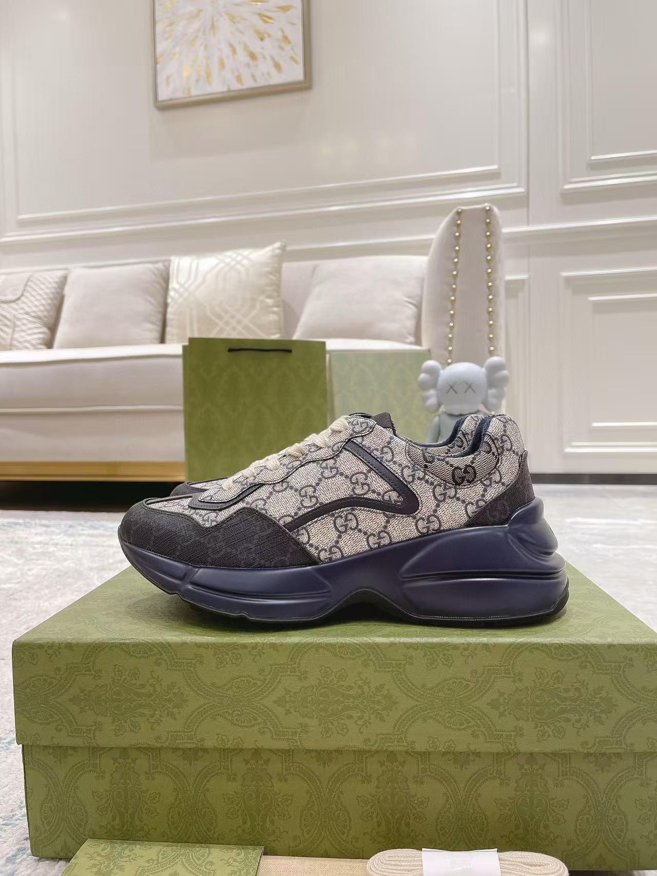 UA G*u*i GG Rhyton Sneaker