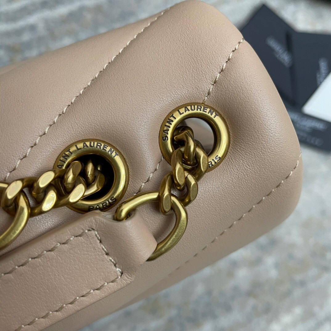 Y*L LOULOU SMALL IN QUILTED LEATHER 23x17x9cm