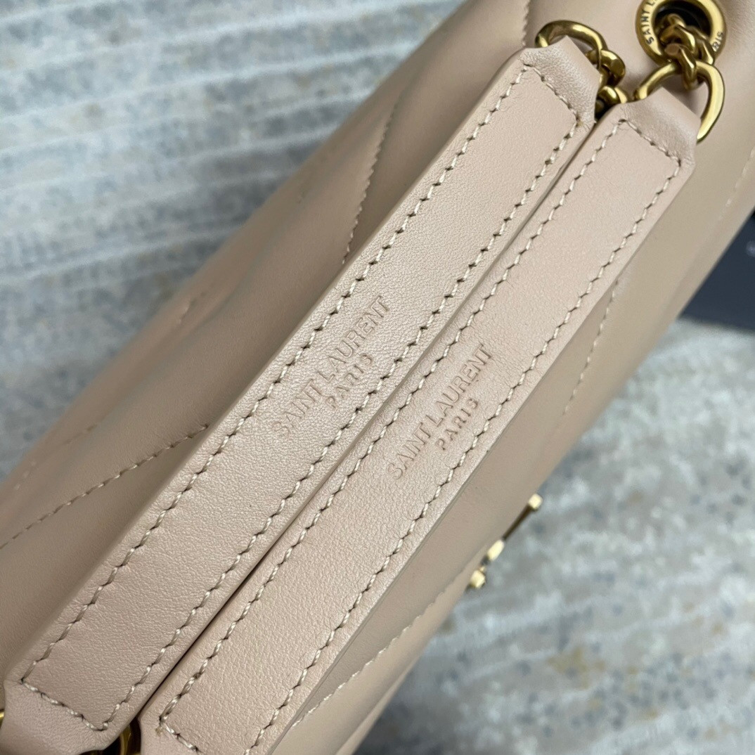 Y*L LOULOU SMALL IN QUILTED LEATHER 23x17x9cm