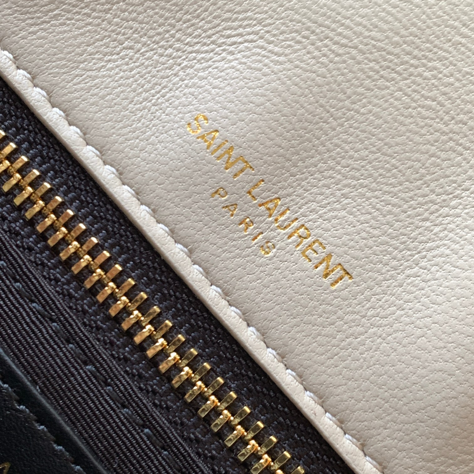 Y*L KATE 99 IN QUILTED NAPPA LEATHER WHITE 10.2 X 5.3 X 1.7 INCHES