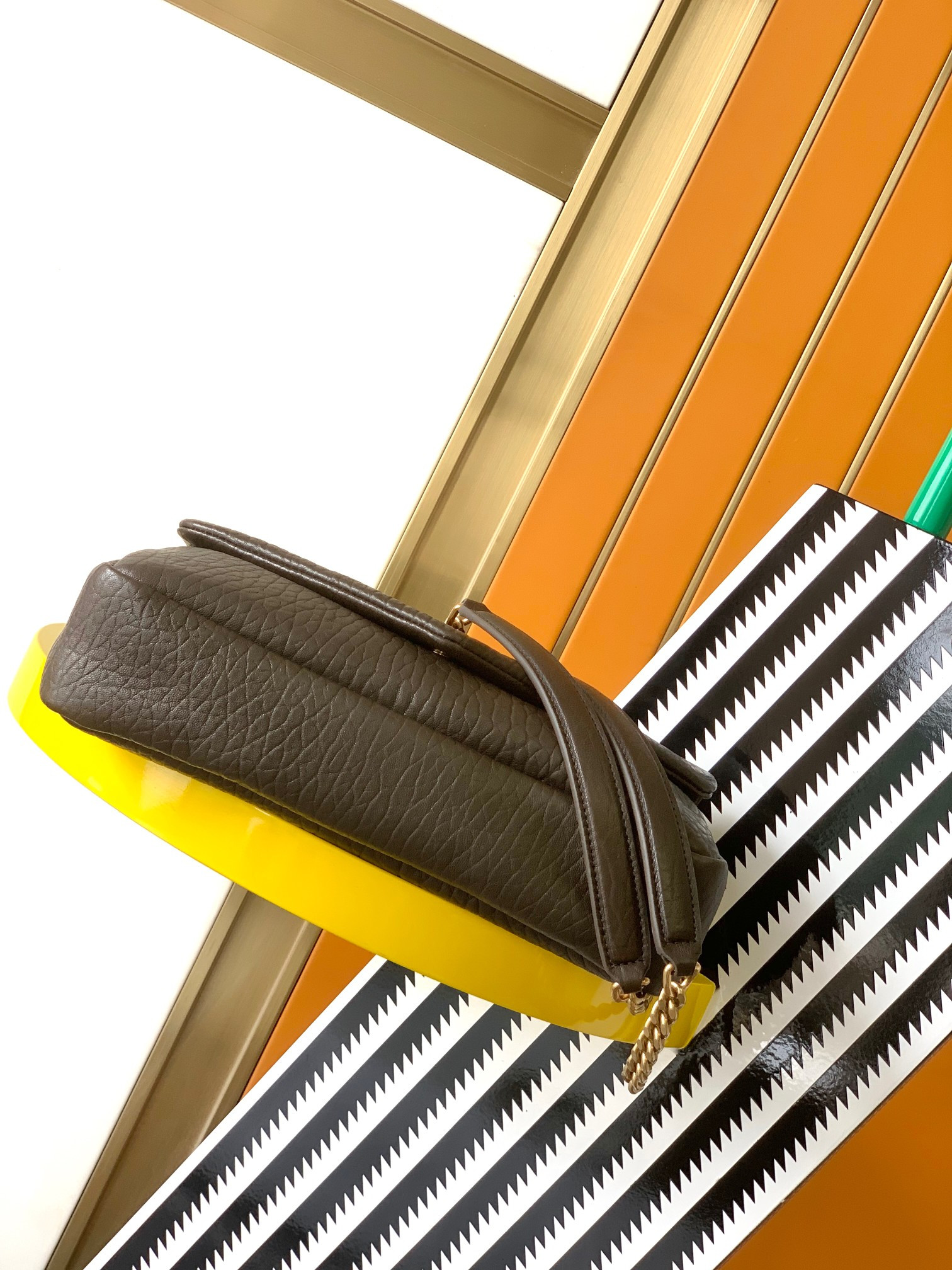 Y*L Calypso small in plunged lambskin 26x14x7cm