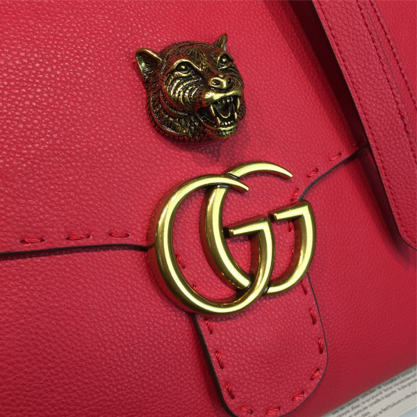 Gvc*1 gg marmont leather tote bag 2245