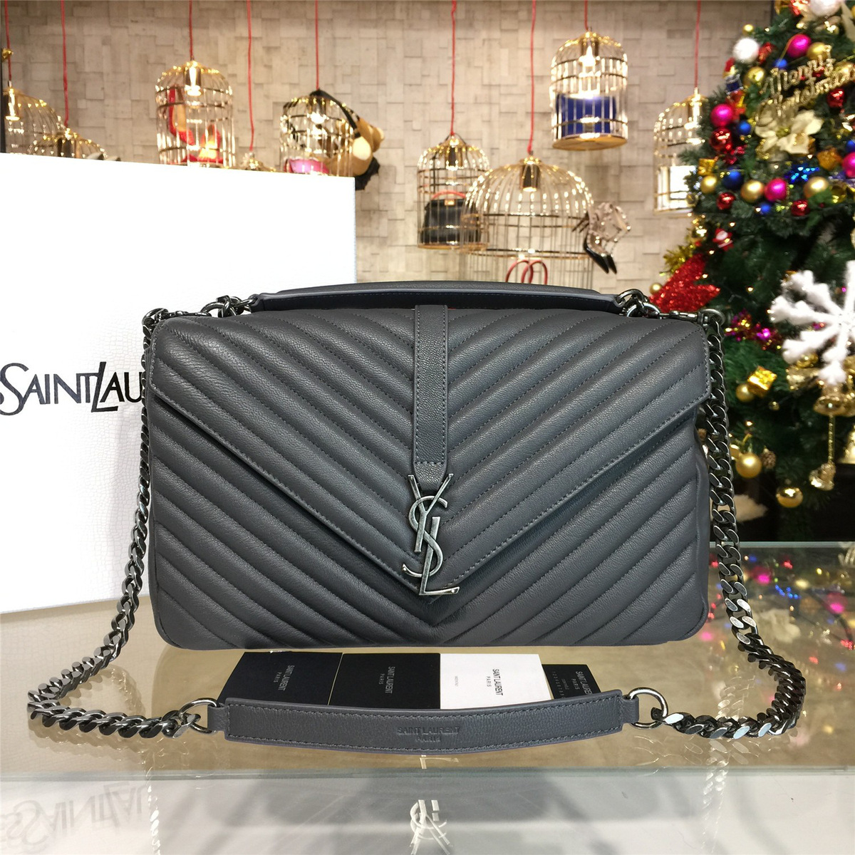 Y51 monogram college gray cohotbag 4781