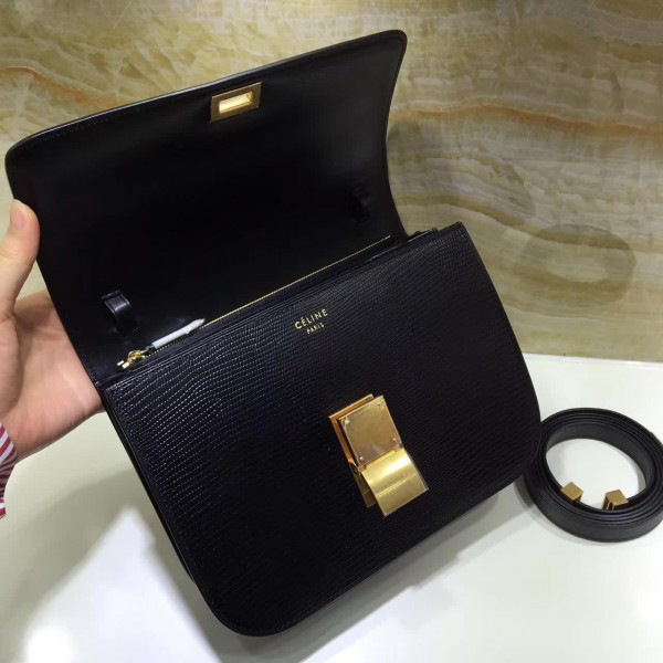 Ce1i*e leather classic box z1125 24cm x 6.5cmx 19cm