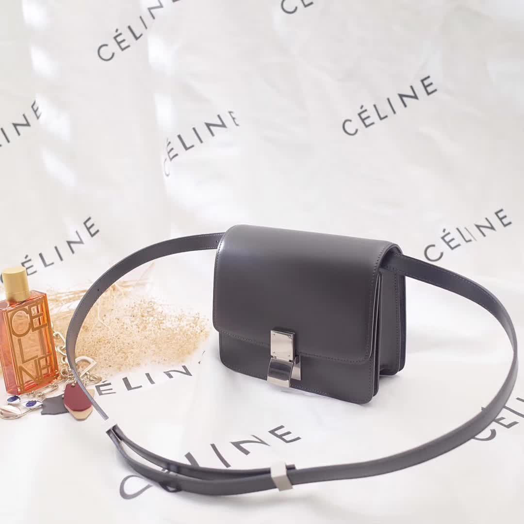 Ce1i*e leather classic box z1147 16cm*13cm*6cm