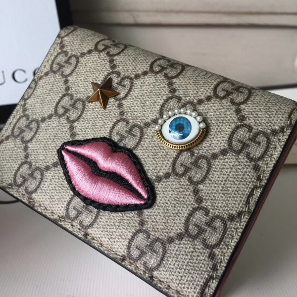 Gvc*1 gg leather wallet 2335 11cmx2.5cmx8.5cm