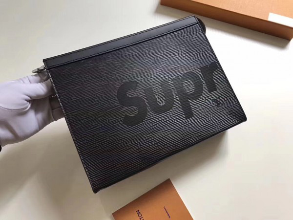 l0vis Vvtt0n svp*me clutch black bag m41366 26cmx20cmx5cm