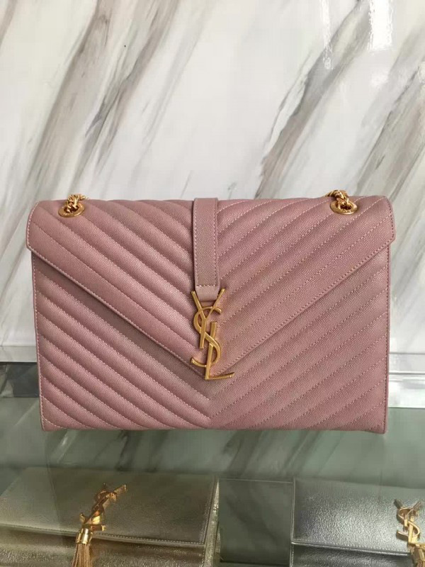Y51 gold monogram college pink 5086 31cm x 22cm x 7.5cm