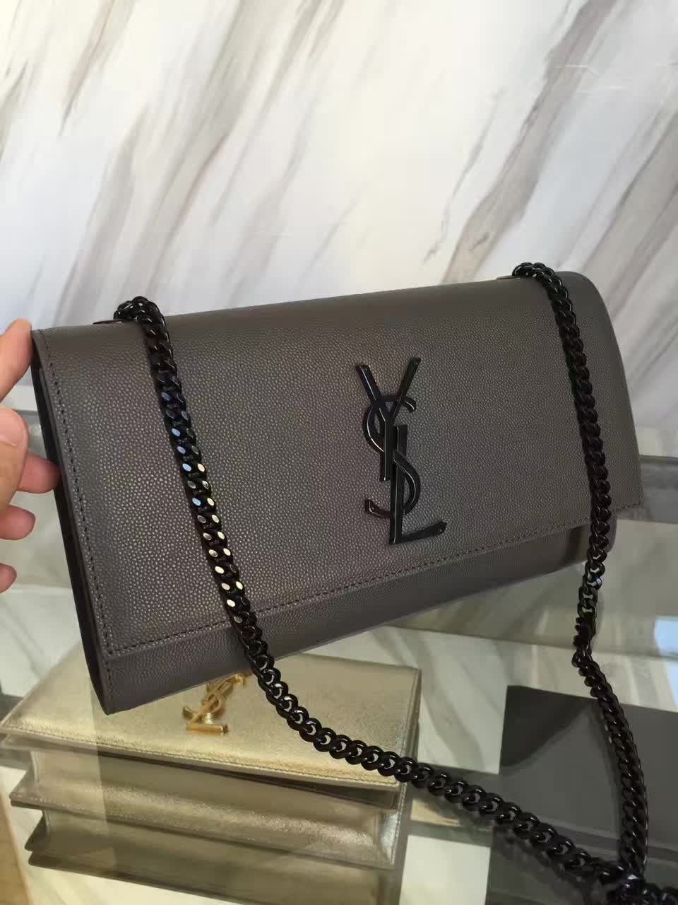 Y51 monogram kate in grain de poudre embossed leather 5013 24cm x 14.5cm x 5.5cm