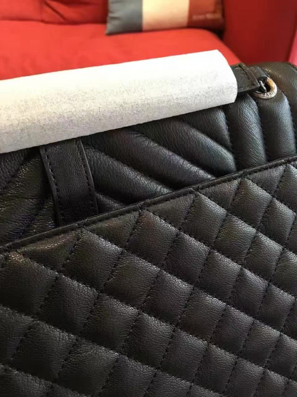 Y51 envelop satchel large black  5118 31cm x 21.5cm x 8cm