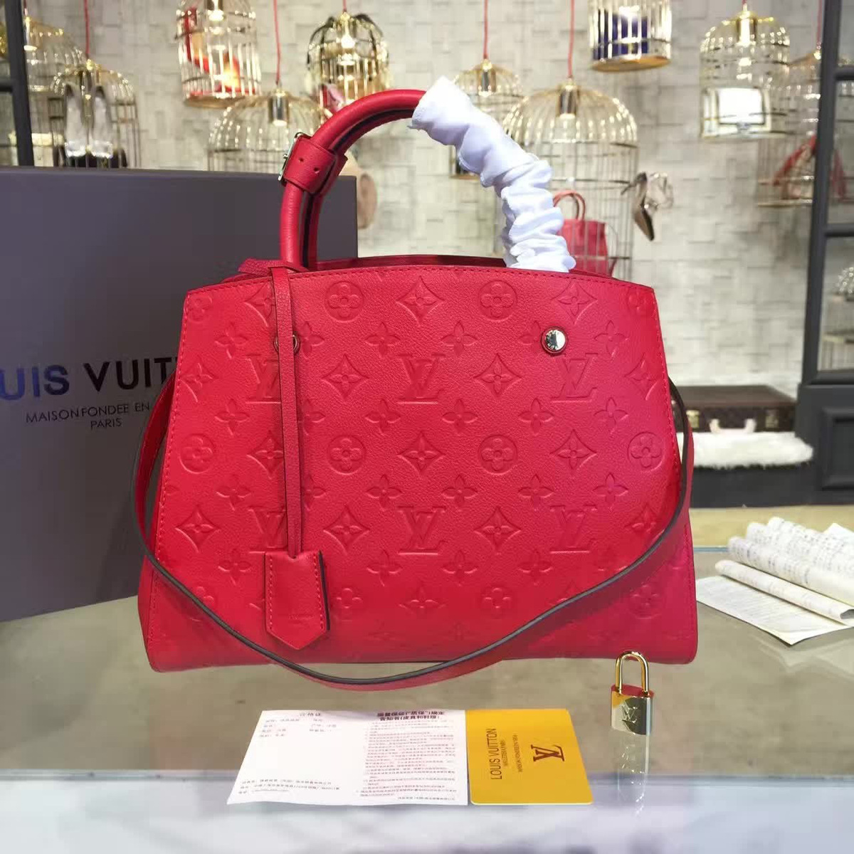 cohotbag l0vis Vvtt0n montaigne migmm cherry 3576