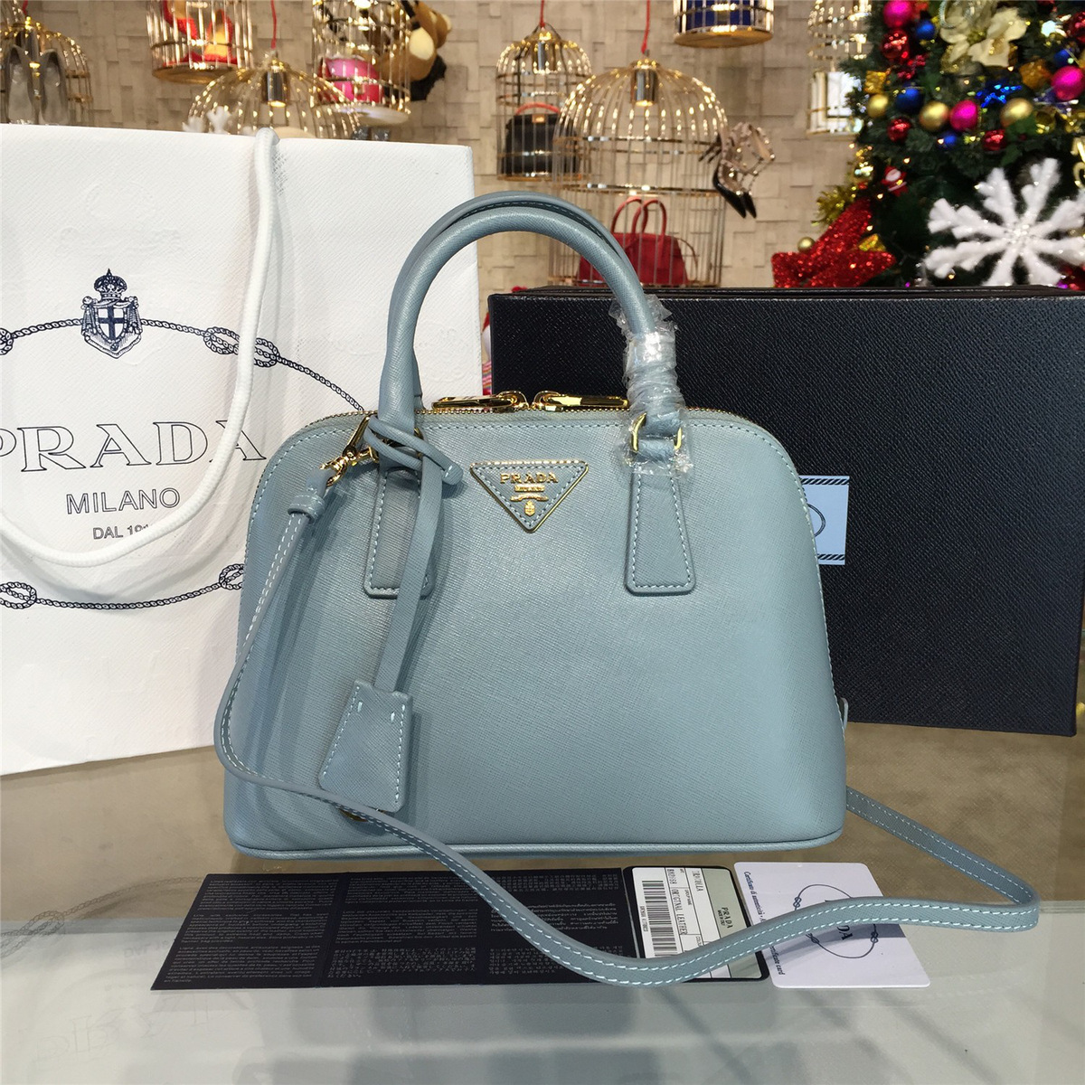Pra*a promenade bag 3891 25.5cm x 10.5cm x 17cm