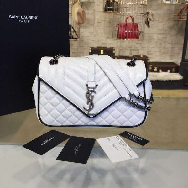 Y51 envelop satchel white 4806 24cm x 15cm x 7 cm