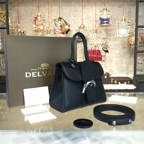 De1uavx mini brillant satchel black 1521  20cm x 11cm x 16.5cm