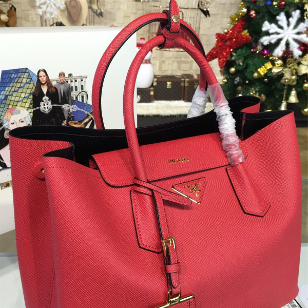 Pra*a double bag large 4082 35cm x 17.5cm x 25.5cm
