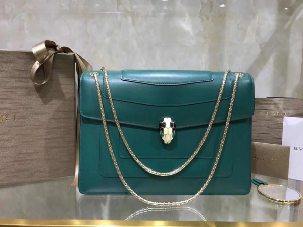 cohotbag Bv1g*ai serpenti forever calf leather flap cover shoulder bag 35362