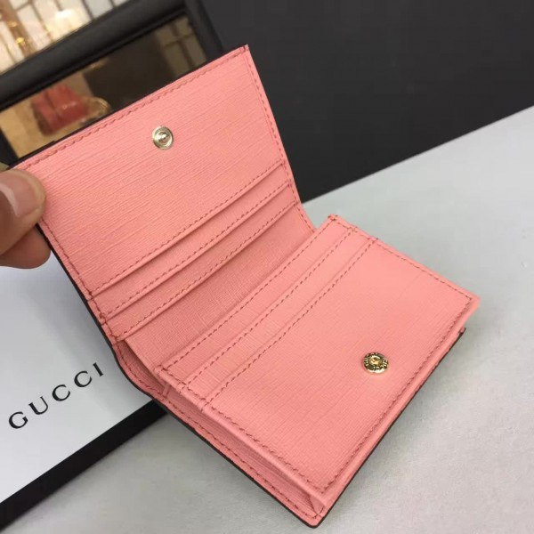 Gvc*1 gg leather wallets 11cm x 3cm x 8cm