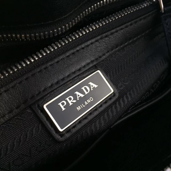 Pra*a leather briefcase 4326 25cmx6.5cmx26cm