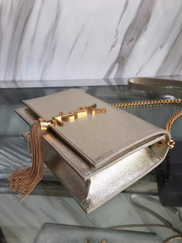 Y51 medium kate bag with leather tassel 5051  19cm x 12.5cm x 3.5cm