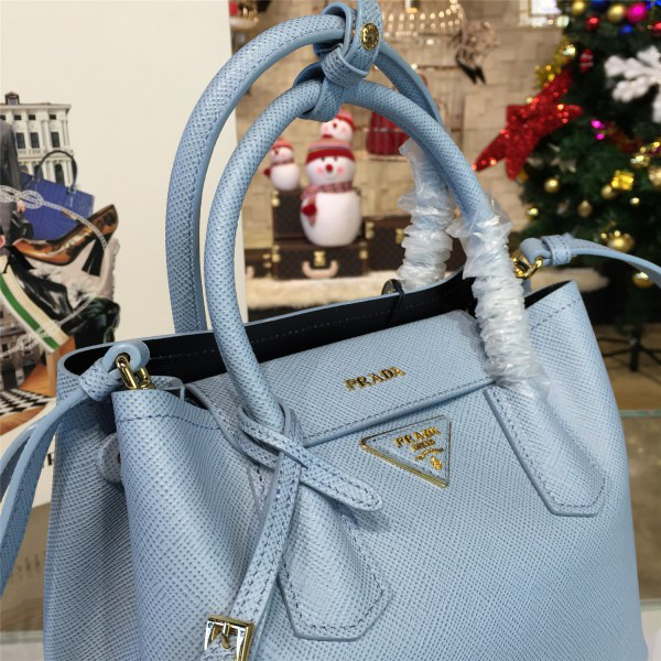 Pra*a double bag 4137 25cm x 13cm x 18cm