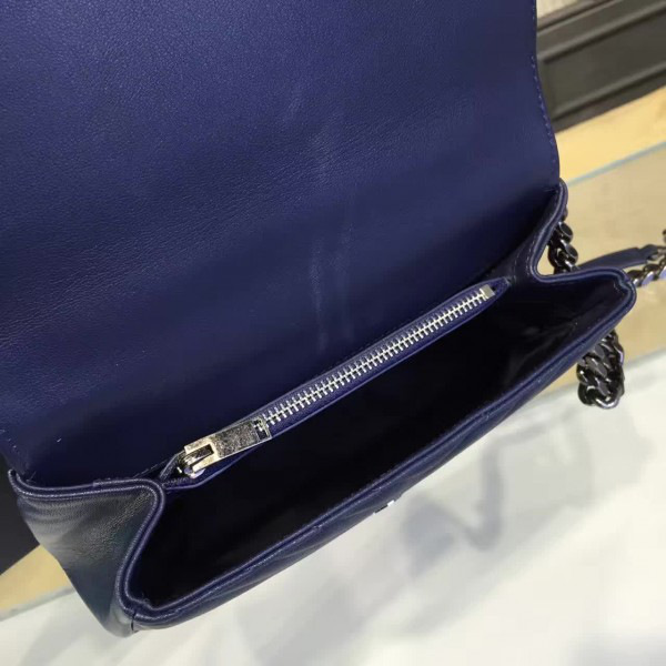 Y51 monogram college blue 4793  24cm x 6cm x 13.5cm