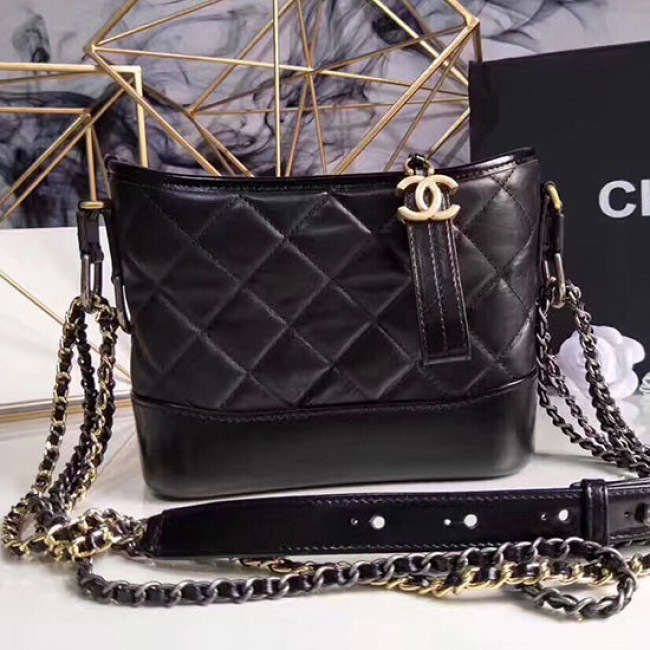 Ch**el's gabrielle small hobo bagblack