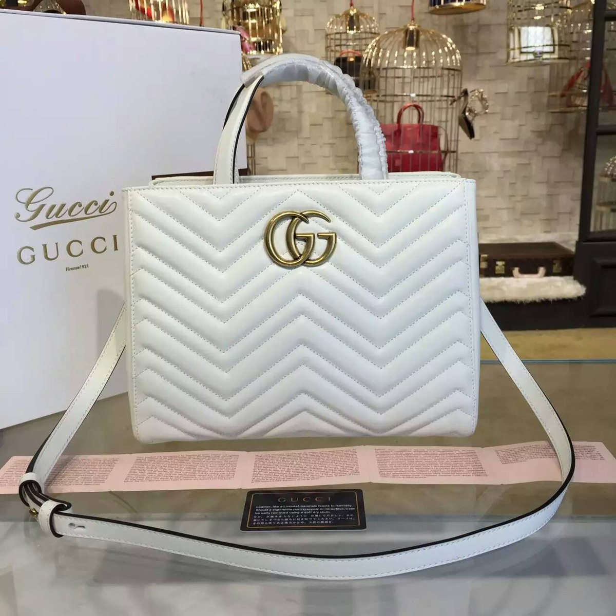 Gvc*1 gg marmont matelassé 2231