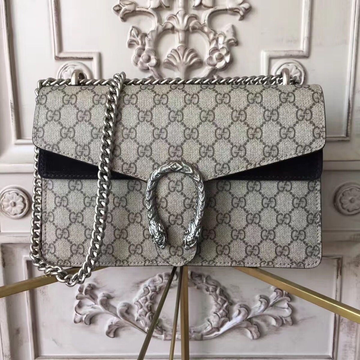 Gvc*1 dionysus svp*me mini bag 2497 28cm x 9cm x 19cm