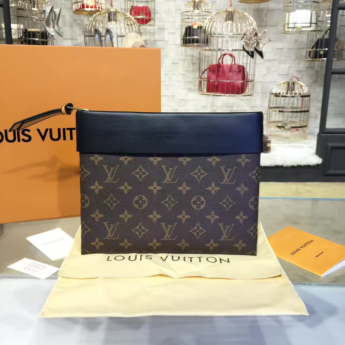 l0vis Vvtt0n pochette cohotbag  tuileries noir