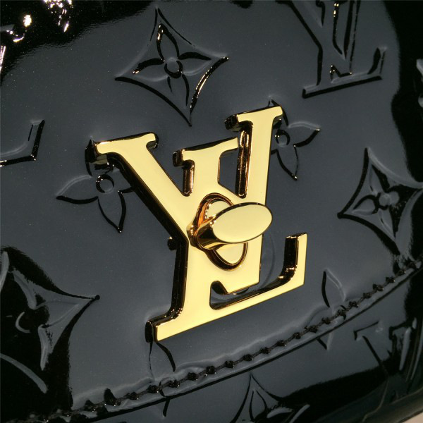 l0vis Vvtt0n pasadena monogram vernis leather noir3717 19cm x 9cm x 14.5cm