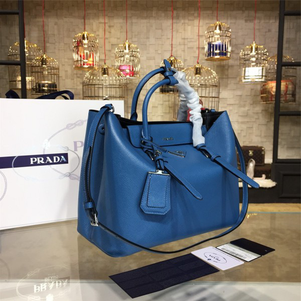 Pra*a double bag large 4090 35cm x 17cm x 26cm