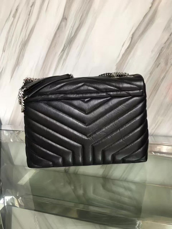 Y51 medium loulou bag black  4955 32cm x 22cm x 11cm