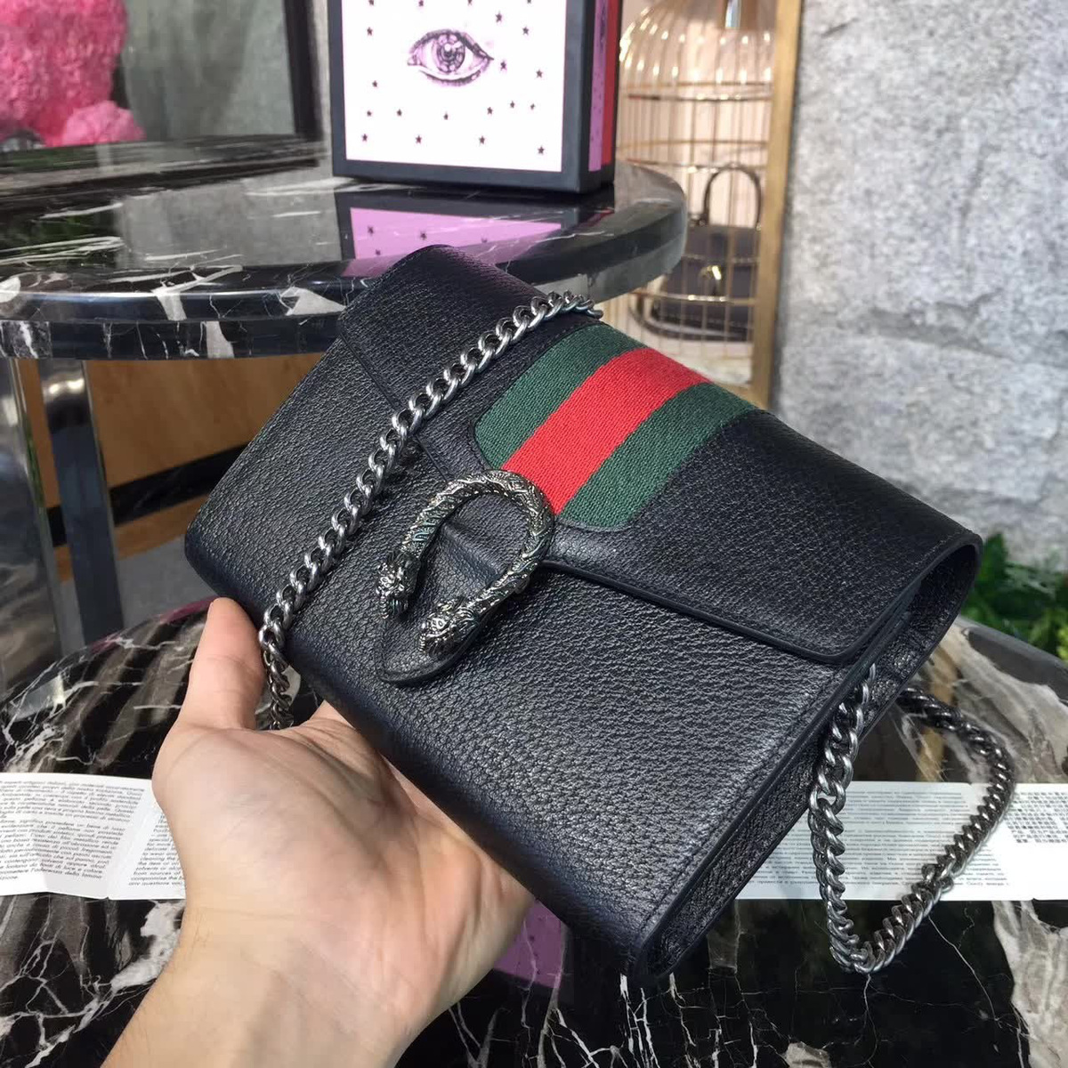 Gvc*1 dionysus shoulder bag z024  20cmx4cmx15cm