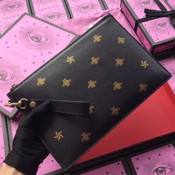 Gvc*1 gg leather clutch bag z03 30*20*1.5cm