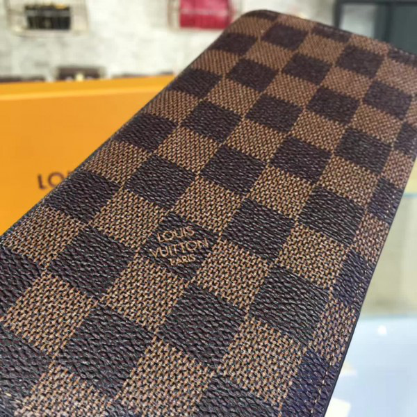 l0vis Vvtt0n brazza wallet damier ebene nn3168 long
