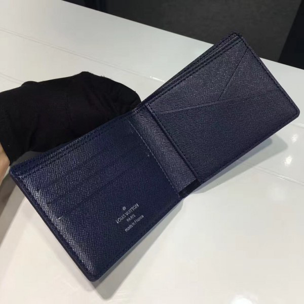 l0vis Vvtt0n multiple wallet navy blue_12*9 cm