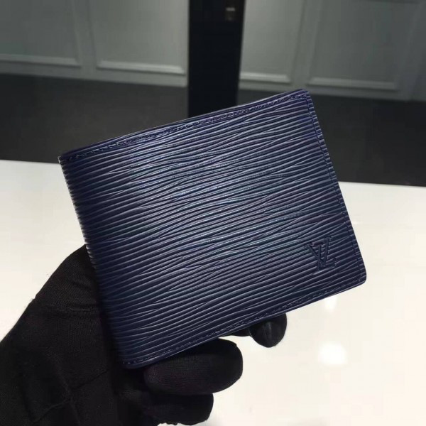 l0vis Vvtt0n multiple wallet navy blue_12*9 cm