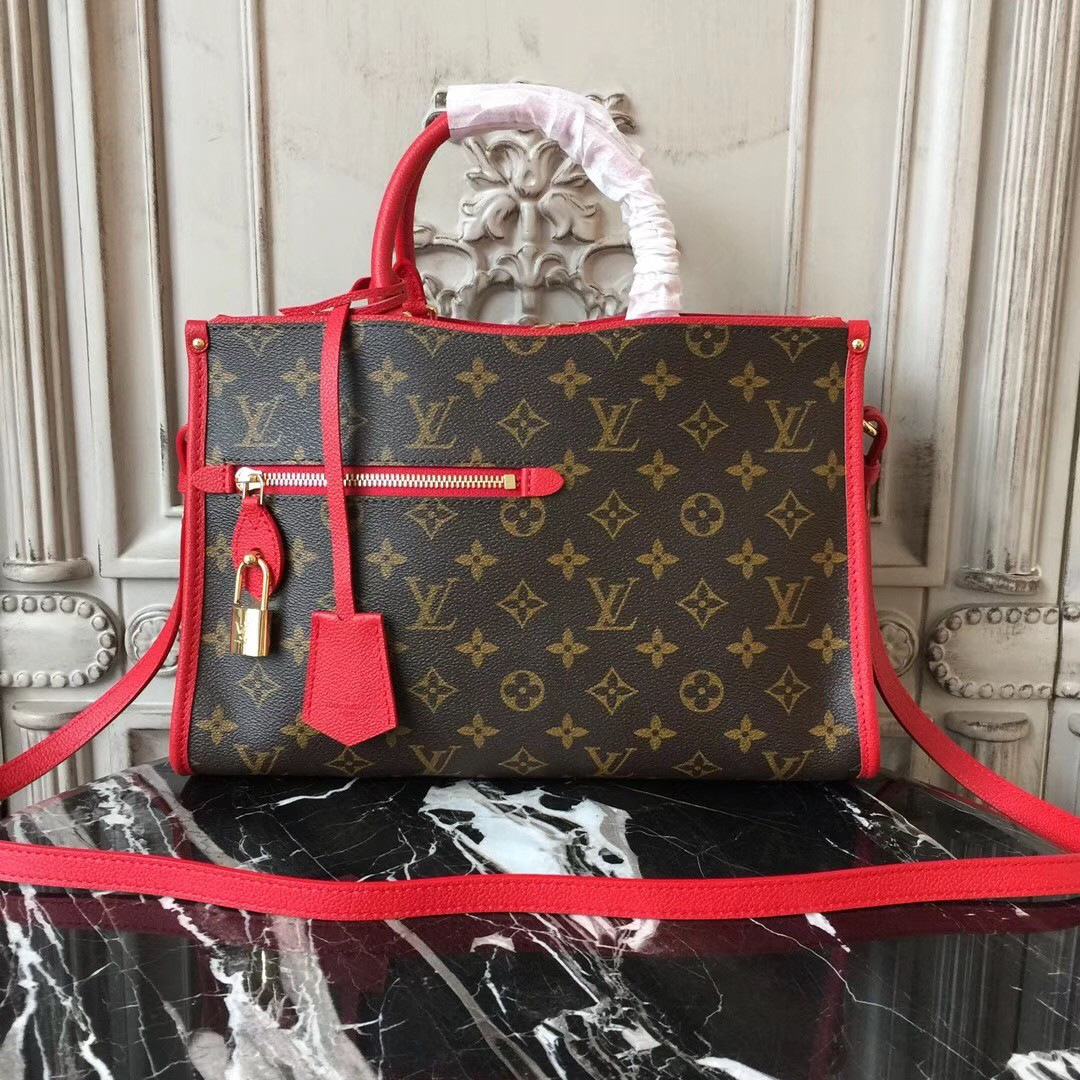 l0vis Vvtt0n popincourt  mm bag red 3846 32cm