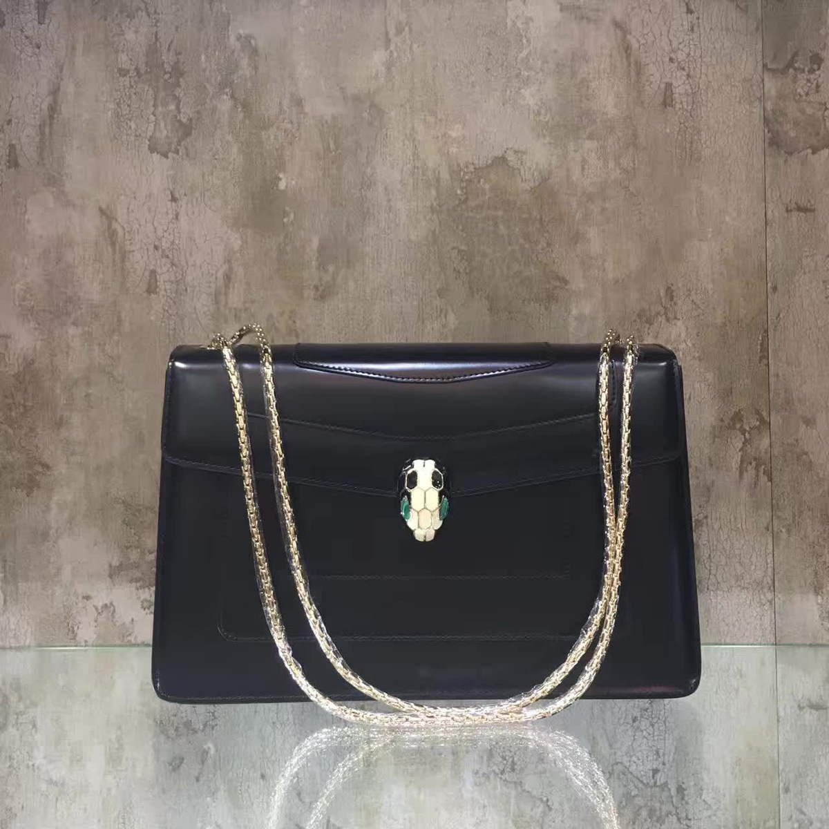 Bv1g*ai serpenti forever - black 5994 27cm*7cm*18cm