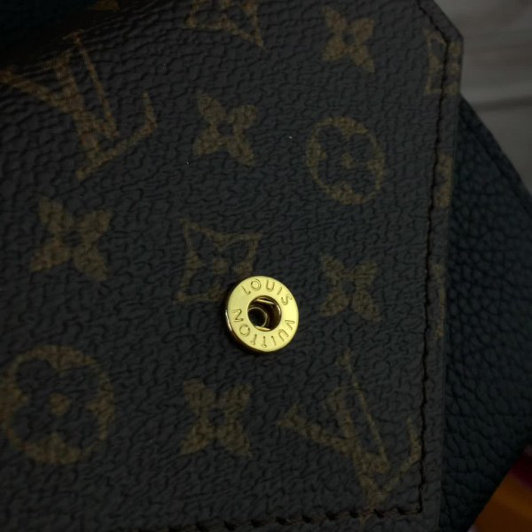 l0vis Vvtt0n double v cohotbag  compact wallet small