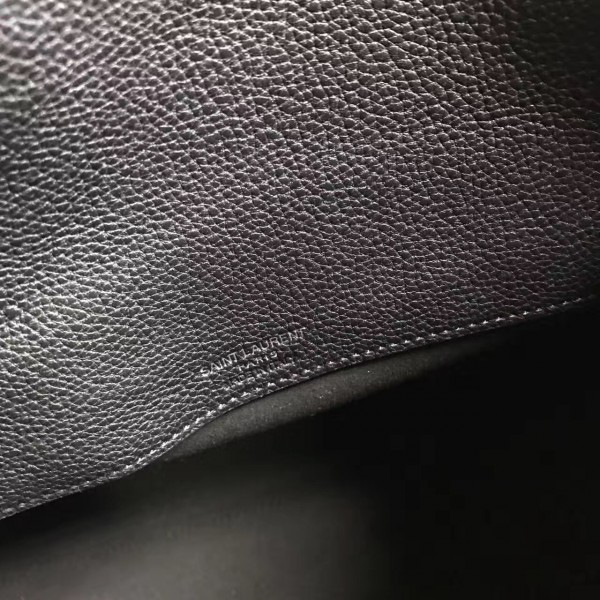 Y51 sac de jour in grained leather black 4904 32cm x 25cm x 17cm