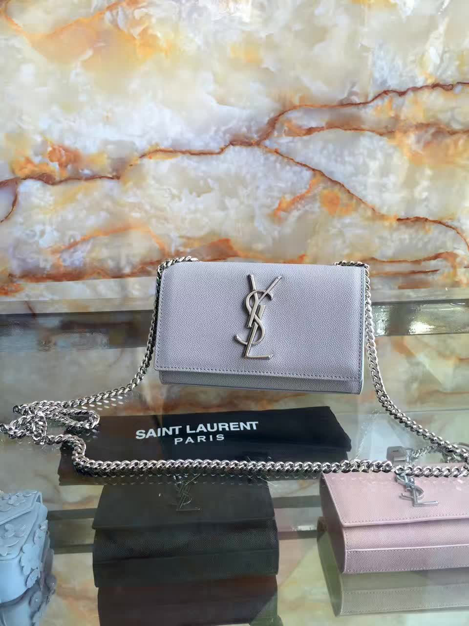 Y51 monogram kate in grain de poudre embossed leather 5020 17cm x 12.5cm x 4.5cm