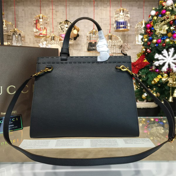 Gvc*1 gg marmont leather tote bag 2237