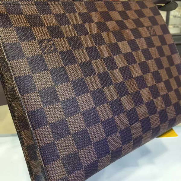 l0vis Vvtt0n toiletry cohotbag  pouch 26 damier ebène canvas