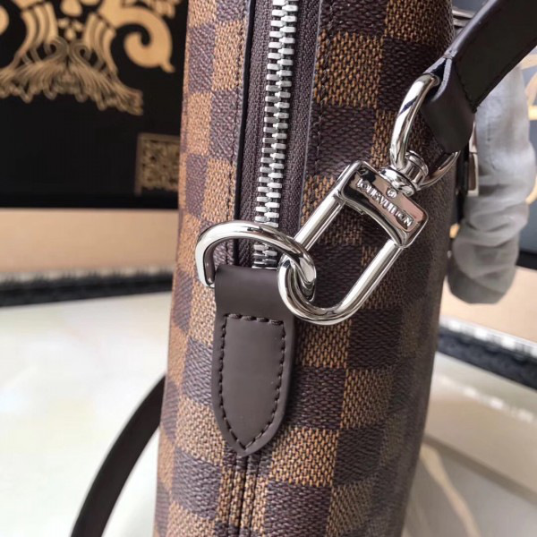 l0vis Vvtt0n porte documents jour damier 37cm