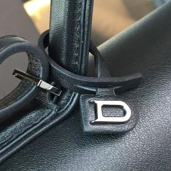 De1uavx calfskin mm tempete satchel 27cm x11cm x 21cm