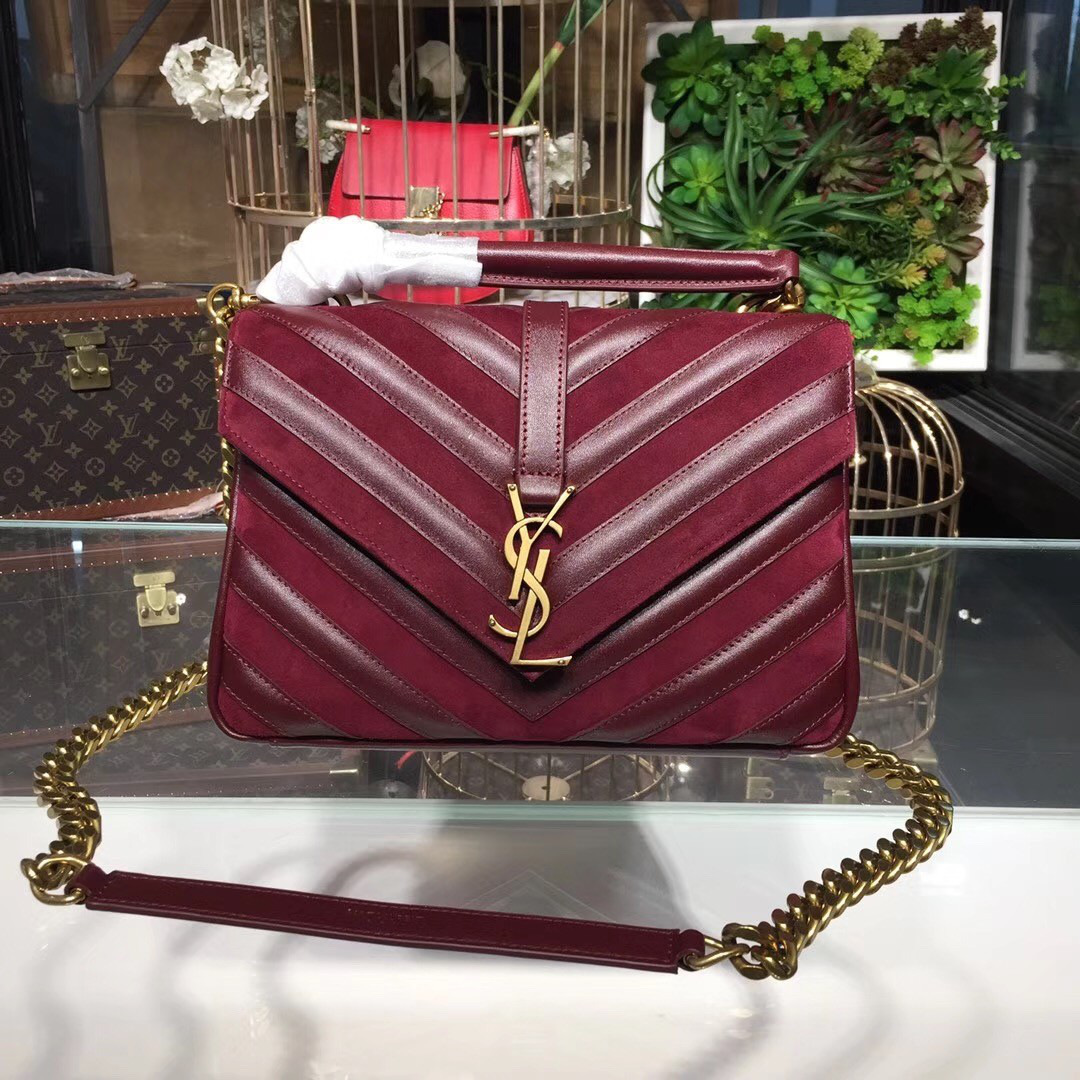 Y51 monogram college gold cohotbag