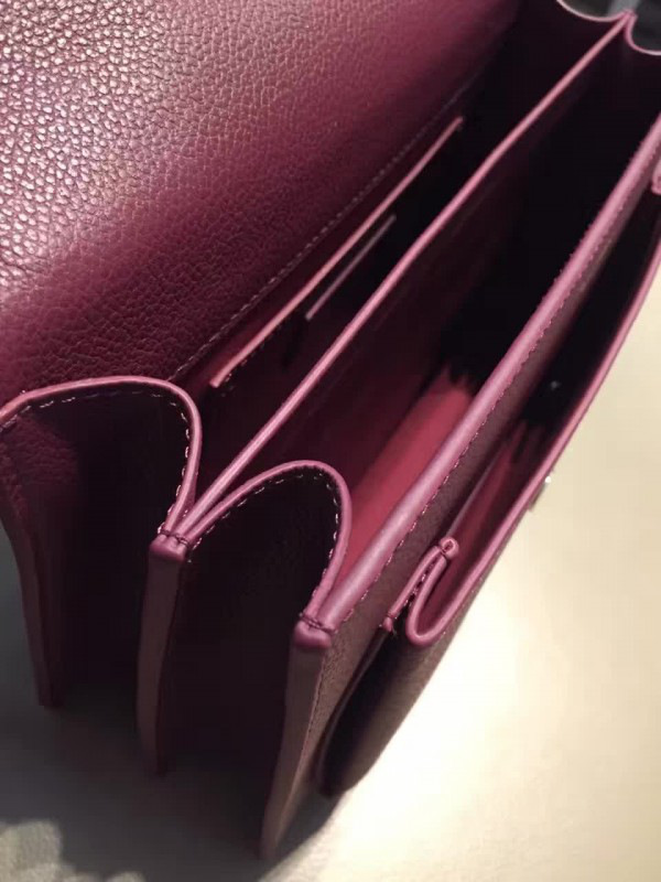 Y51 medium sunset bag grained leather 4852 22cm x 16cm x 8cm