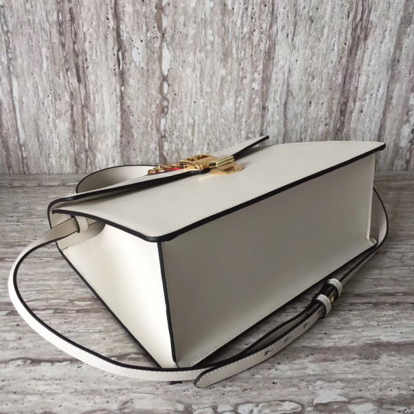 Gvc*1 sylvie leather maxi top handle bag 2137