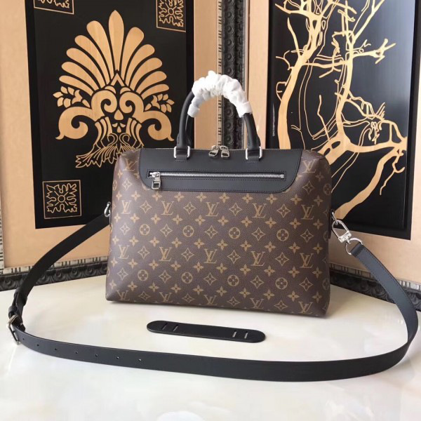 Lv porte documents jour monogram macassar canvas 3830 37*28*6cm